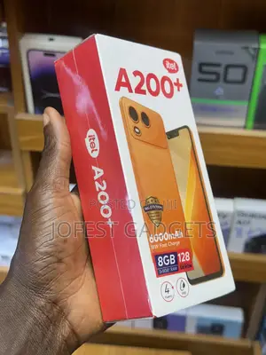 New Itel A200+ 128 GB Black