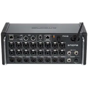 Midas Mr18 Digital Mixer For iPad/Android With 16 Midas Pro Preamps