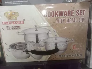 3 Sets Of Stainless Cookware Set - El 2226