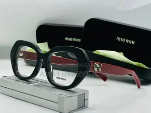 Miu Miu Luxury Transparent Clear Lense Glasses