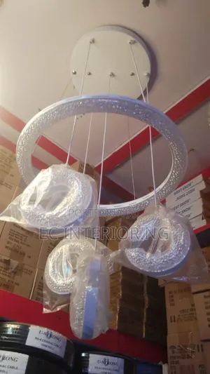 Crystal Pendant Light Living Room