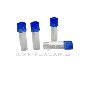 Cryotube With Internal Cap for Long-Term Biological Storage