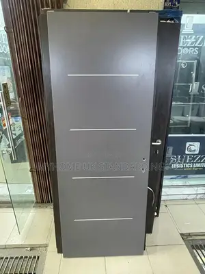 Modern Waterproof WPC Toilet Door With Frame