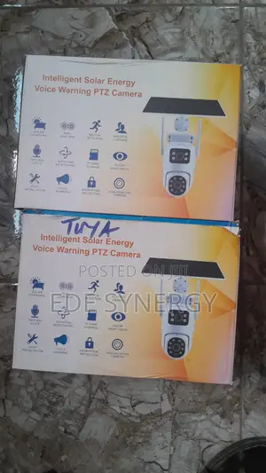 Smart Tuya Dual Lens Camera for Home and Office Use