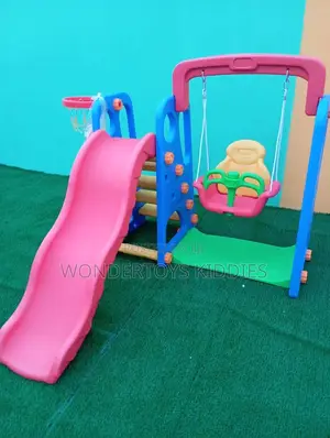 3 in 1 Slide, Swing and Basketball