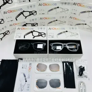 Aimb G2 Ai Smart Glass 8mp Video Recording Photos 3 Lens