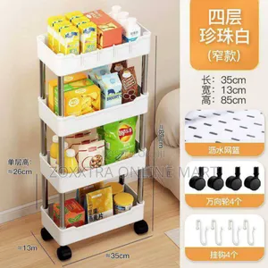 4 Layers Multifunctional Trolley/Rack