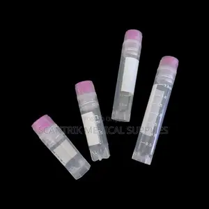 Cryotube With Internal Cap for Clinical Sample Security