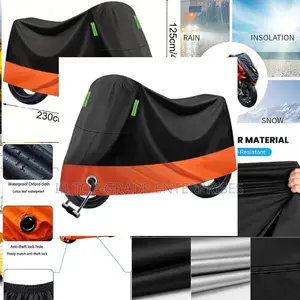 Built for Riders Who Care: Premium Cover With Lock-Ready Keyhole