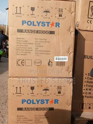 Polystyrene 90cm Range Hood