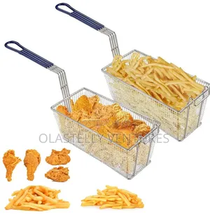Quality Stainless Steel Commercial Deep Fry Basket.H