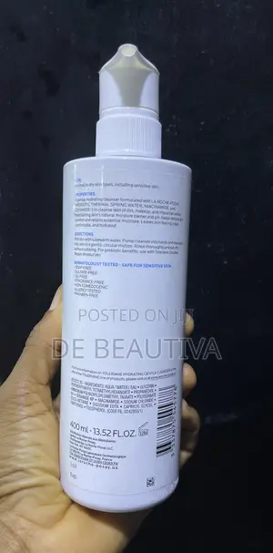La Roche-Posay Toleriane Hydrating Gentle Cleanser – $400\Text{Ml}$
