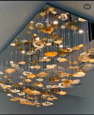 Luxury Modern Led Ceiling Flush Mounted Chandelier Light