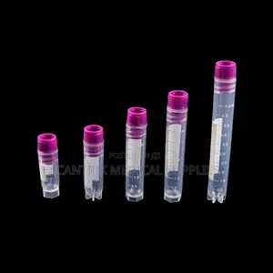 Cryotube With Internal Cap for Precise Laboratory Operations