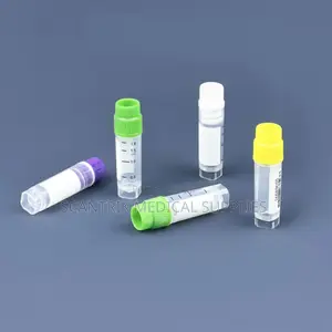 Cryotube With Internal Cap for Diagnostic Laboratory Use
