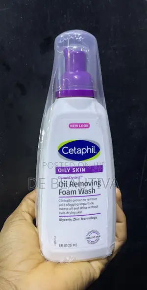 Cetaphil Oil Removing Foam Wash - Acne Oily Skin Cleanser