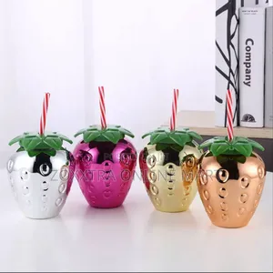 Strawberry Straw Cup