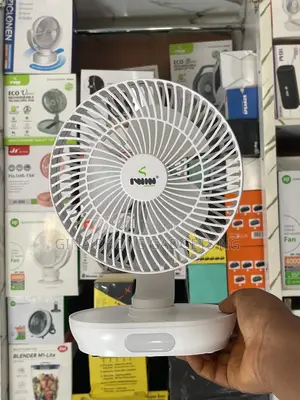 Fan (Iwin Eco S Power 8-Inches Rechargeable Rotating Fan )