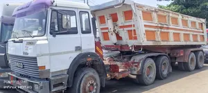 European Used Tipping Trailer Bucket Truck