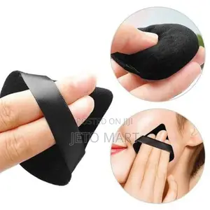 Triangular Dry Powder Puff Super Soft Short Fluffy-2units