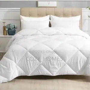 Duvet Bedsheets Set White – 100% American Cotton Bedding (4x6)