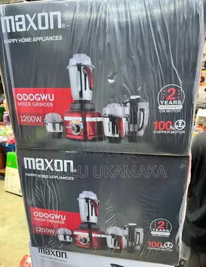 Maxon Odogwu Muxer Grinder 1200watts Copper 3 Jar