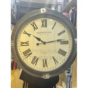 Kensington Station London Wall Clock 『61cm Metal Frame Wall Clock』