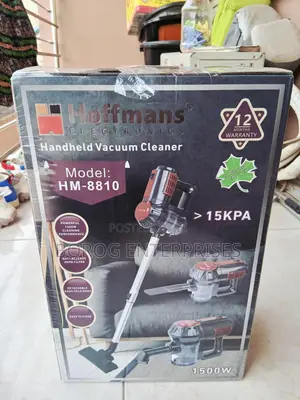 Hoffmans Electronic Handheld Vacuum Cleaner- Hm-8810