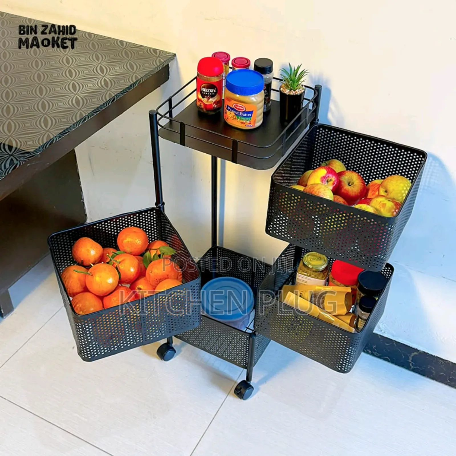 Rotating Multi-layer Storage Rack