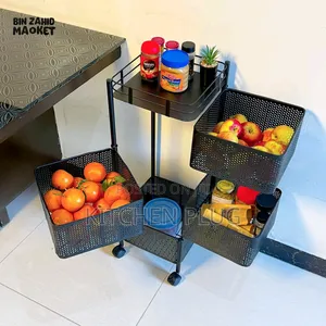 Rotating Multi-layer Storage Rack