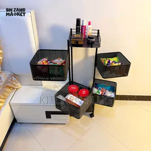 Rotating Multi-layer Storage Rack