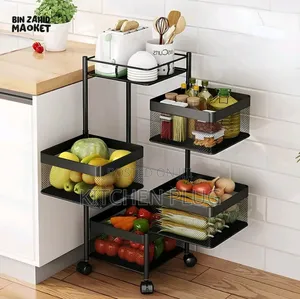 Rotating Multi-layer Storage Rack