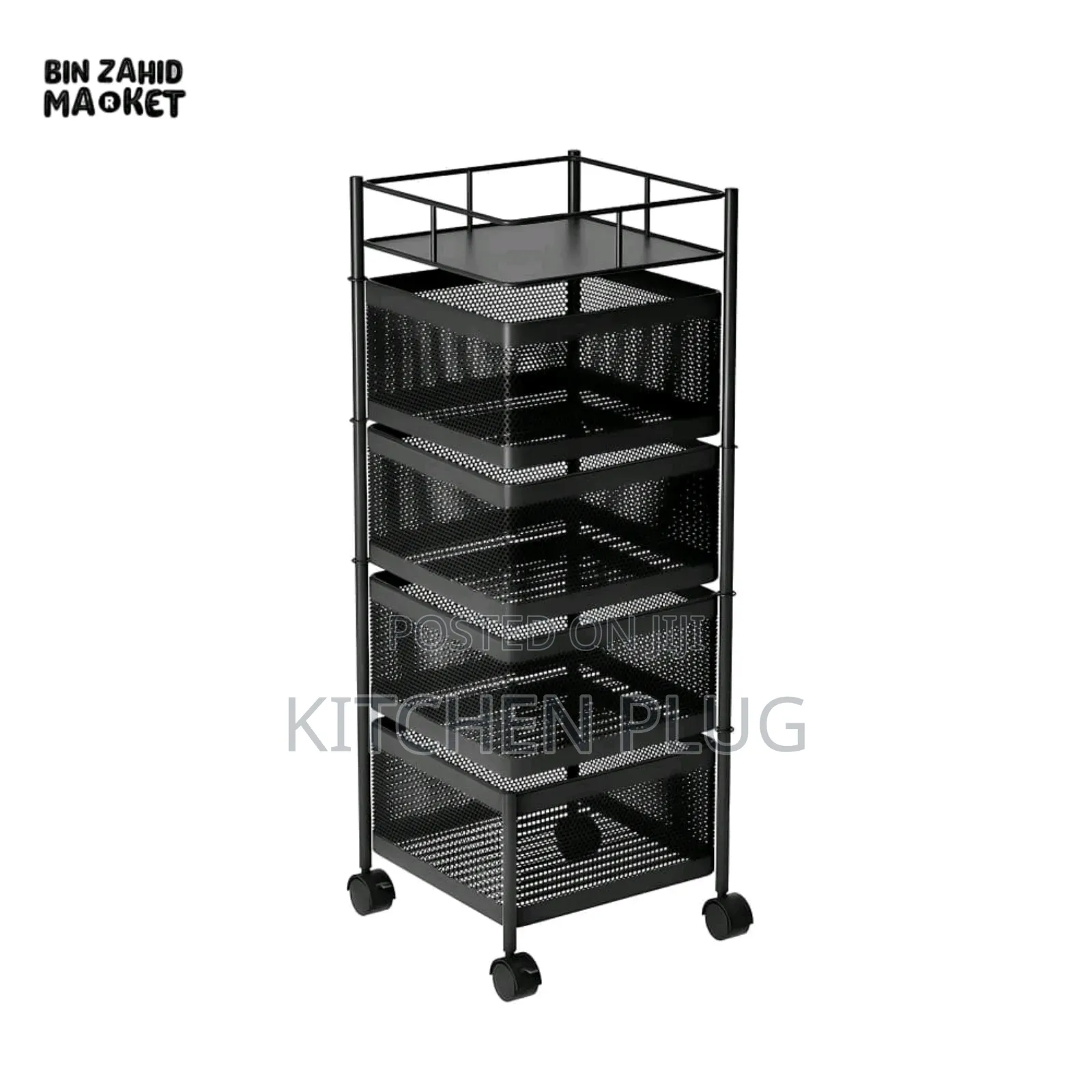 Rotating Multi-layer Storage Rack