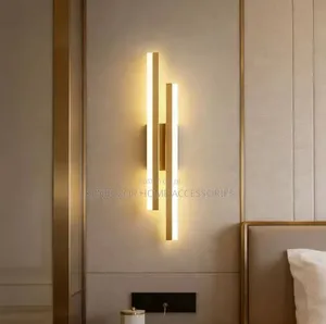 Gold Sleek Luxury Wall Lamp