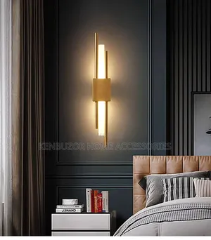 Gold Glowing Led Wall Lamp