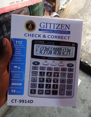 Big Original Gitizen Calculator "Ct -9914fd"