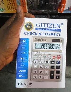 Portable Multipurpose Solar and Battery Calculator "Gtttzen Superior"
