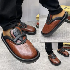 Louis Vuitton Leather Slip On