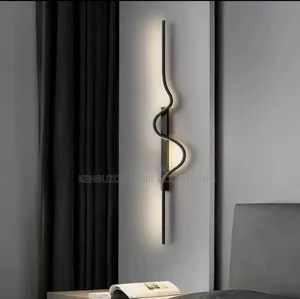 Black Modern Design Luxury Led Wall Lamp