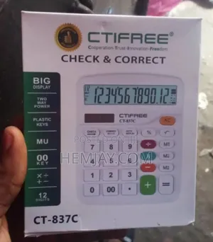 Quality Ctifree Calculator "Ct-837c"