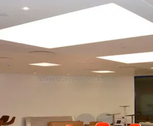 Uniquely Installed Translucent Stretch Ceiling