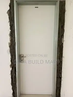 White Isreali Door