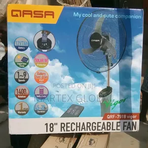 18"Rechargeable Fan