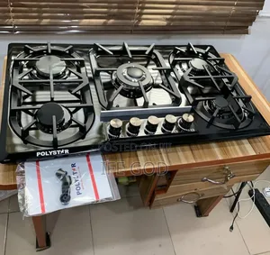 Original Polystar New Design Model Built-in Premium 5 Burners Gas Hob