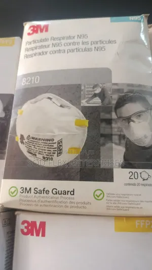 3m N95 Products Durable Safety Face Mask by 20 Pieces