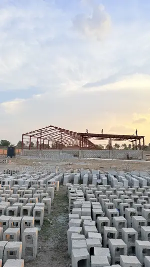 Poultry Pen House Industrial Type for Automated Farms Builder