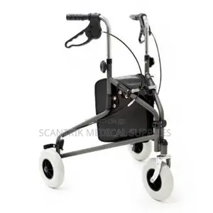 Lightweight 3 Wheel Walker Rollator With Brakes