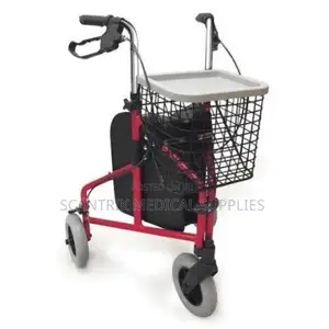 Compact 3-Wheel Medical Walker Rollator