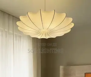 Japanese Wabi Sabi Silk Pendant Lamp
