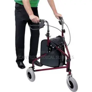 Medical 3-Wheel Rollator Walker for Elderly